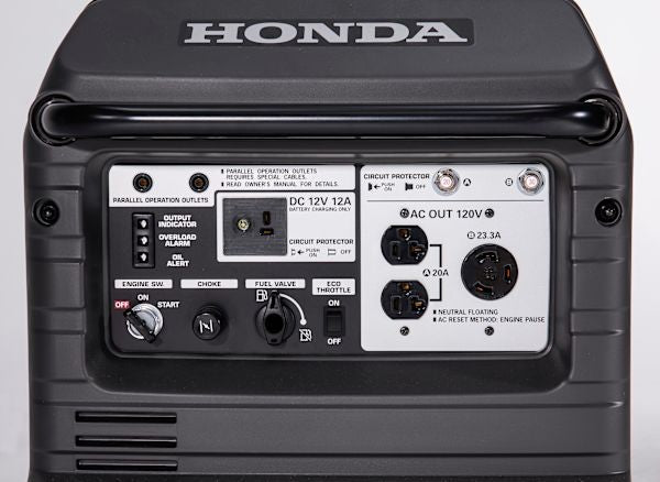 Honda EU3000is Inverter Generator – view 3