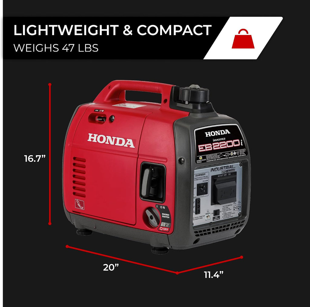 Honda EB2200ITAN 2200W Inverter Generator – view 6