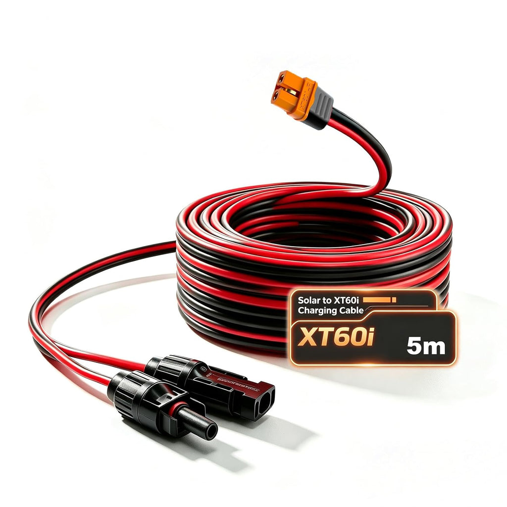 iHaospace XT60i Solar Charging Cable for EcoFlow