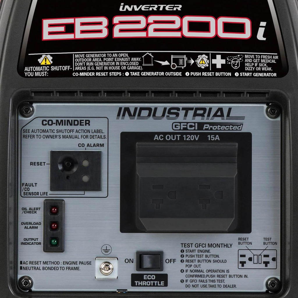 Honda EB2200ITAN 2200W Inverter Generator – view 7