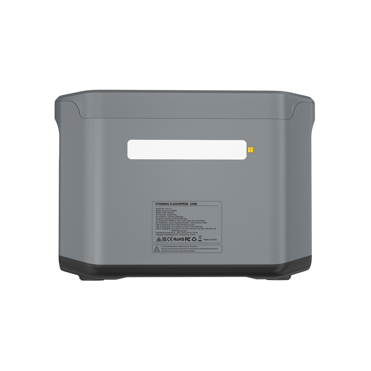 VTOMAN FlashSpeed 2400 Portable Power Station – view 8
