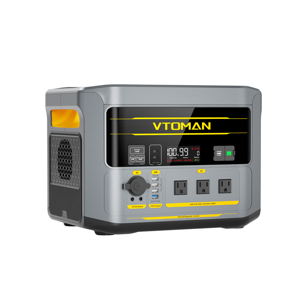 VTOMAN FlashSpeed 2400 Portable Power Station – view 4