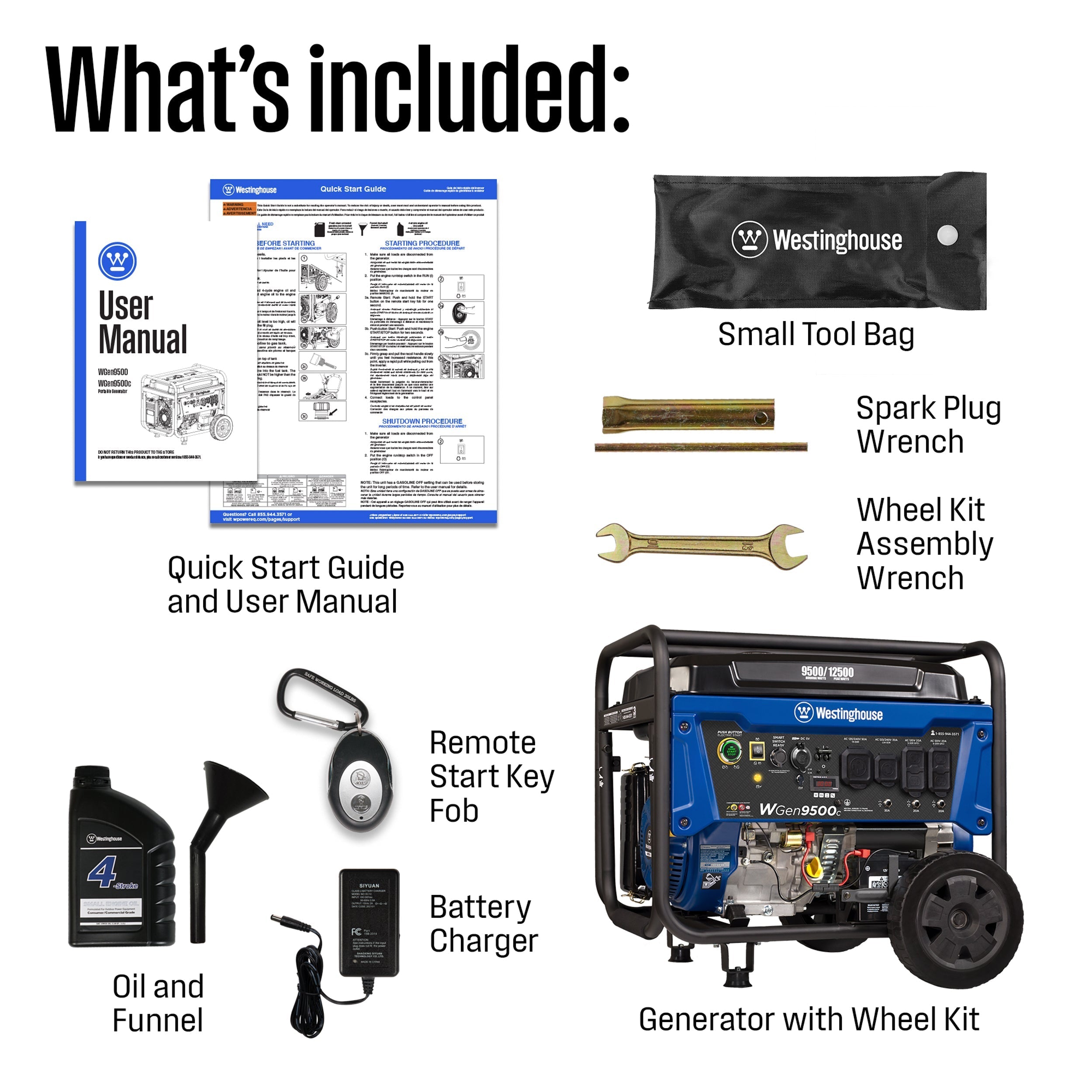 Westinghouse WGen9500c Portable Generator 9500W – view 8