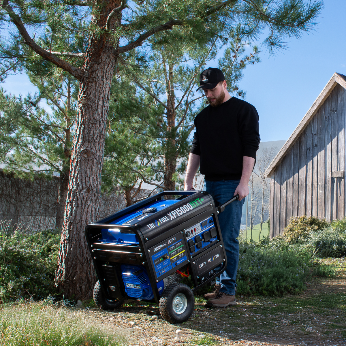 DuroMax XP15000HXT+ Tri-Fuel Portable Generator 15000W – view 15