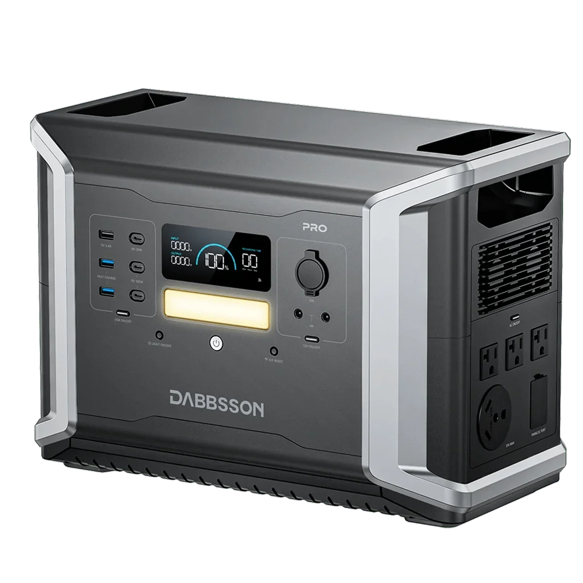 Dabbsson DBS2100 Pro Portable Power Station 2150Wh 2400W – view 2