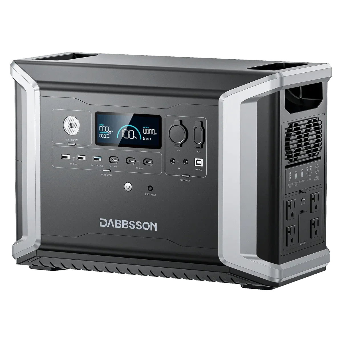 Dabbsson DBS2300 Plus Portable Power Station 2330Wh 2200W – view 2