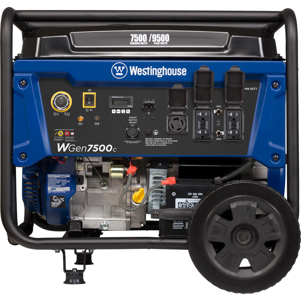 Westinghouse WGen7500c Portable Generator 7500W with CO Sensor – view 9