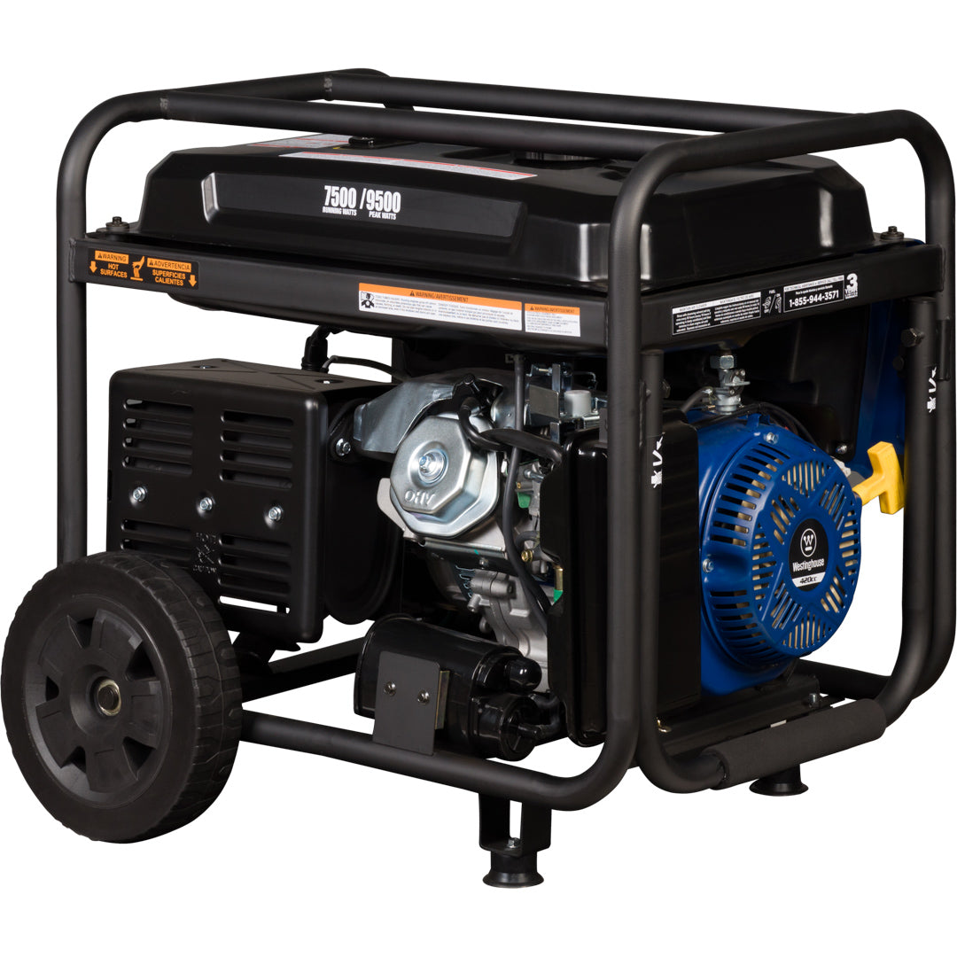 Westinghouse WGen7500c Portable Generator 7500W with CO Sensor – view 12
