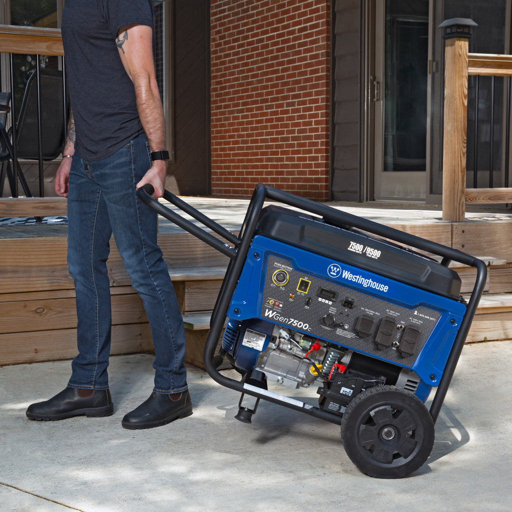 Westinghouse WGen7500c Portable Generator 7500W with CO Sensor – view 3