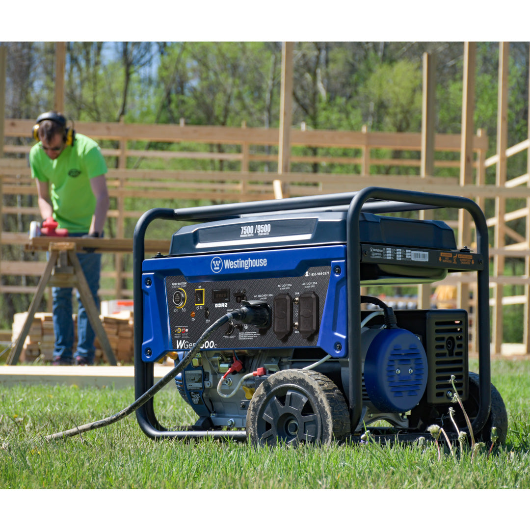 Westinghouse WGen7500c Portable Generator 7500W with CO Sensor – view 4